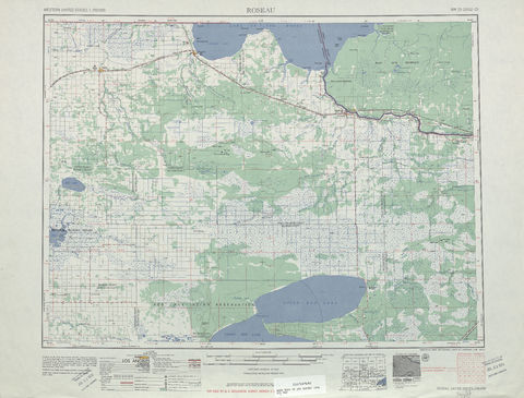 Región alrededor de Roseau en Estados Unidos