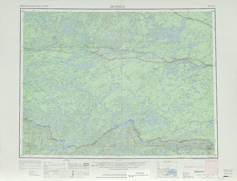 Región alrededor de Quetico en Estados Unidos