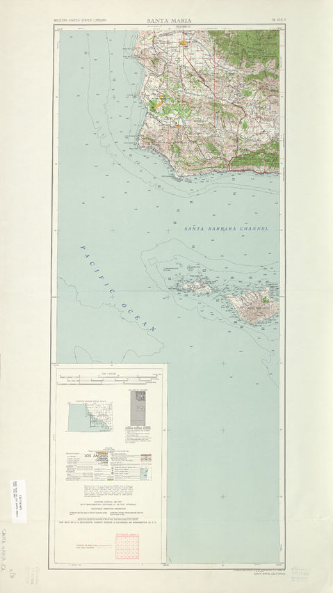 Area around Santa Maria in the United States