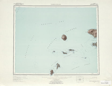 Región alrededor de Gareloi Island en Estados Unidos