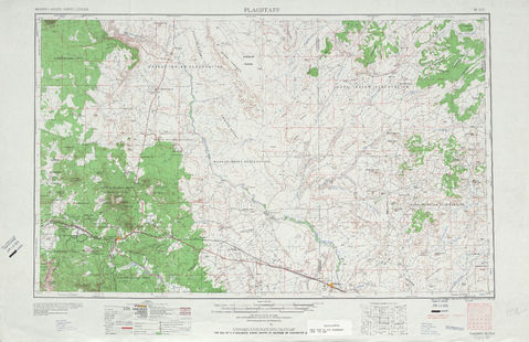 Región alrededor de Flagstaff en Estados Unidos