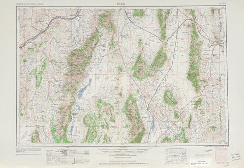 Región alrededor de Elko en Estados Unidos