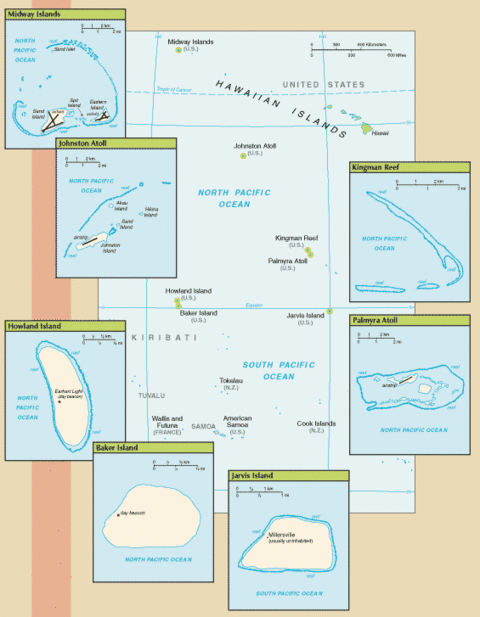 Pacific Island, Wildlife Refuges 