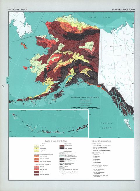 Alaska Land Surface Form