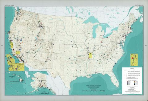 United States Earthquakes 1638 - 1965
