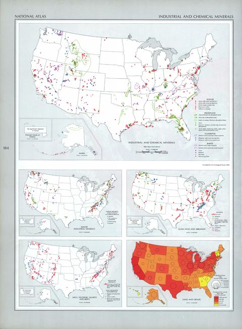 Minerales Industriales y Químicos, Estados Unidos
