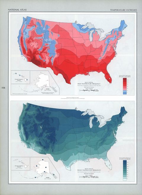 Extremos de Temperatura en Estados Unidos