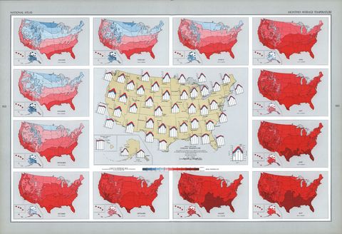 United States Monthly Average Temperature
