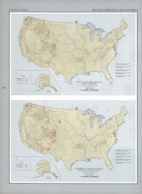 United States Principal Ferroalloy Raw Materials