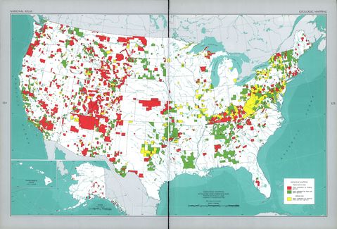 Cartografía Geológica de Estados Unidos