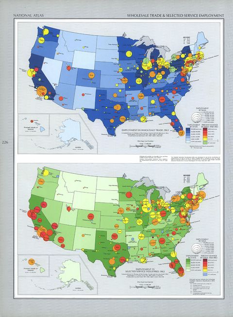 United States Wholesale Trade and Selected Service Employment