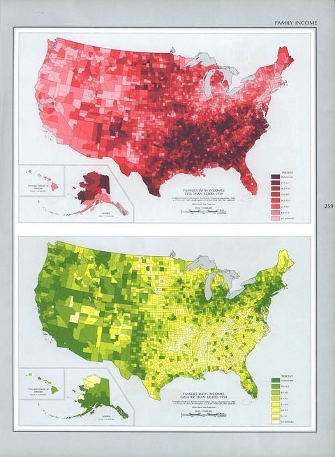 Ingresos familiares en Estados Unidos