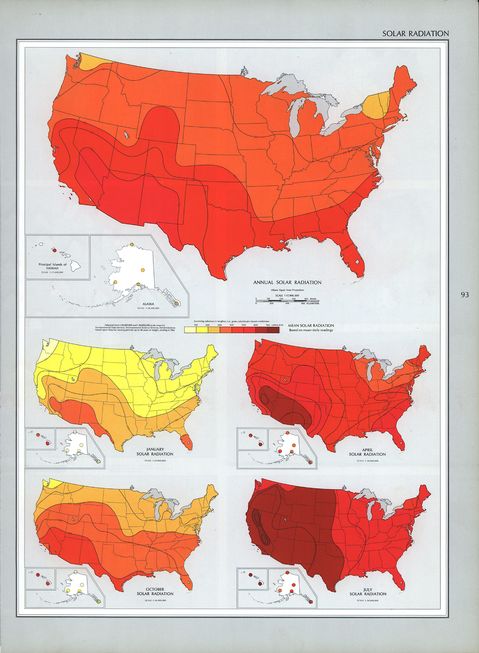 United States Solar Radiation