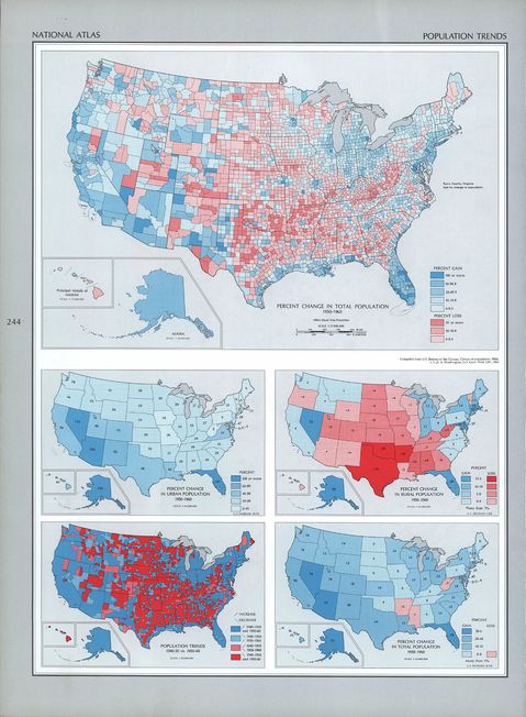 Tendencias de Población en Estados Unidos