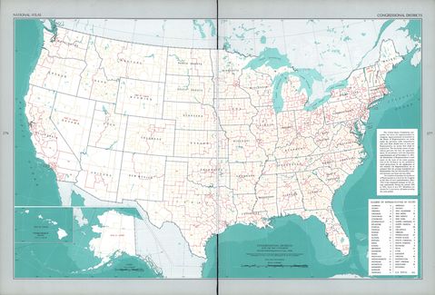 United States Congressional Districts 