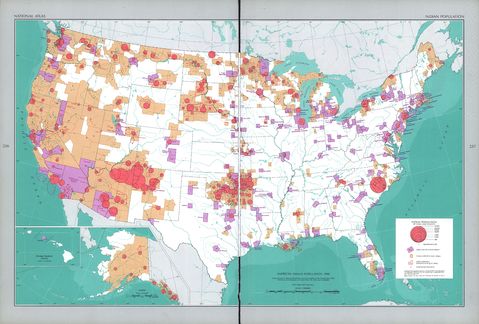 Población de Indígena de Estados Unidos