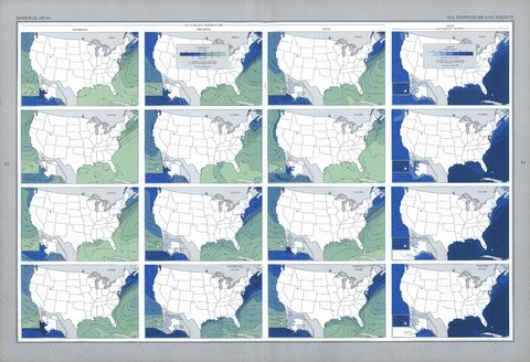 United States Sea Temperature and Salinity