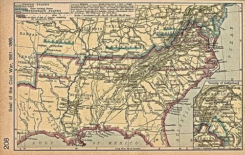 Guerra de Secesión Estadounidense 1861-1865