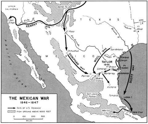 Guerra México-Estadounidense 1846  - 1847