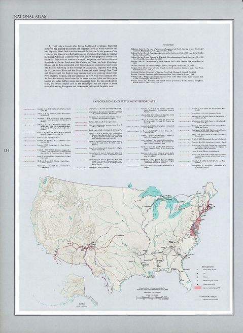 Exploración y Asentamientos en Norte America Antes de 1675