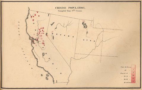Población China en Estados Unidos 1872