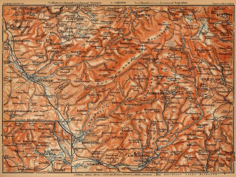 El Macizo del Harz Desde Osterode Hasta Brocken