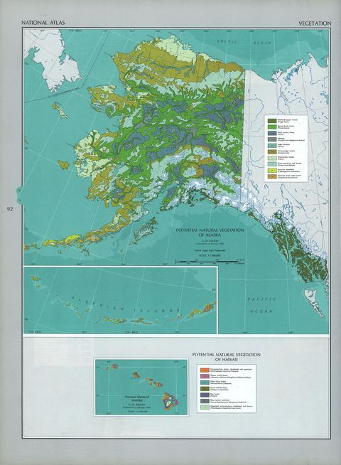 Alaska Vegetation Map