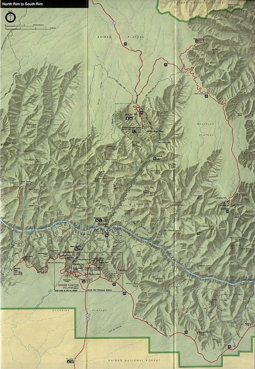 Región Oriental del Parque nacional del Gran Cañón