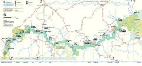 Parque del Río Buffalo, Arkansas