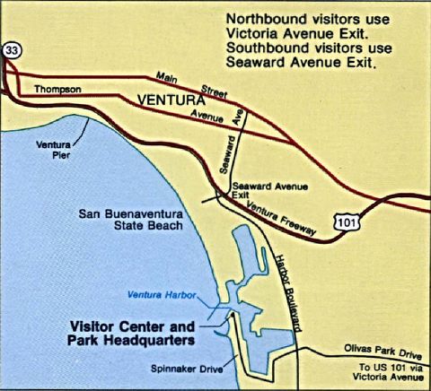 Ubicación del Parque nacional Islas del Canal