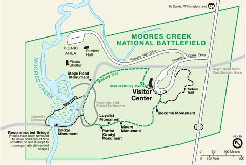 Campo de Batalla Nacional Moores Creek, Carolina del Norte