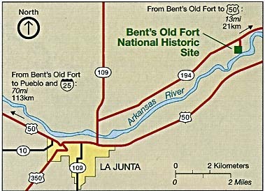 Región de Bent's Old Fort, Colorado
