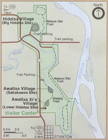 Sitio Histórico Nacional Aldeas Indígenas de Knife River