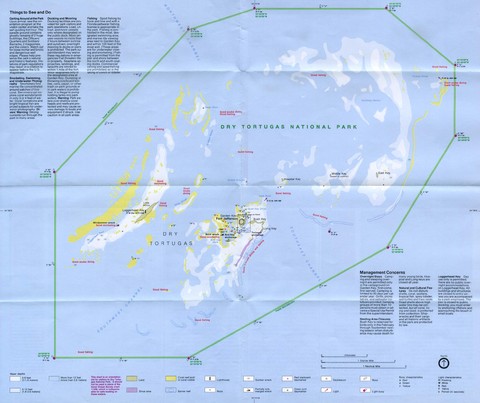 Dry Tortugas National Park Map