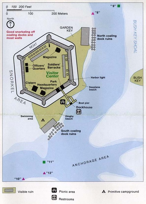 Fort Jefferson Plan, Florida