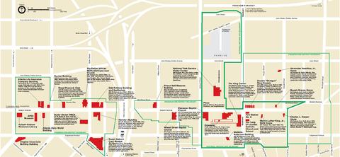 Park Map of Martin Luther King Jr. National Historic Site