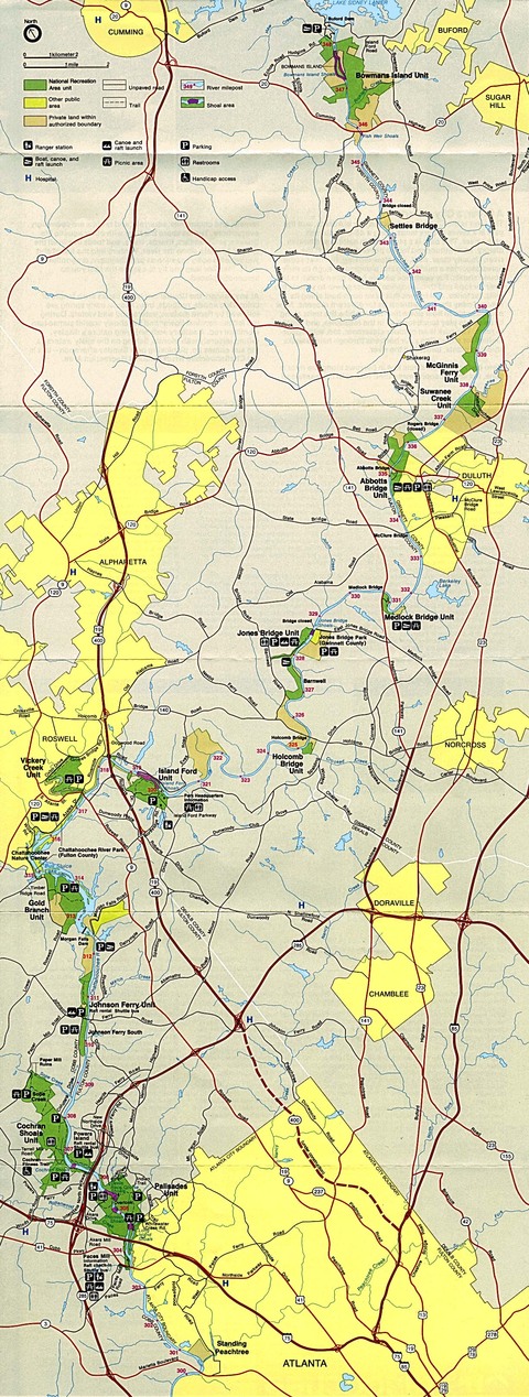 Área Nacional de Recreación Río Chattahoochee