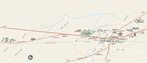 Park Map of Jimmy Carter National Historic Site