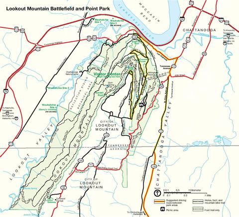 Parque Militar Nacional de Chickamauga y Chattanooga