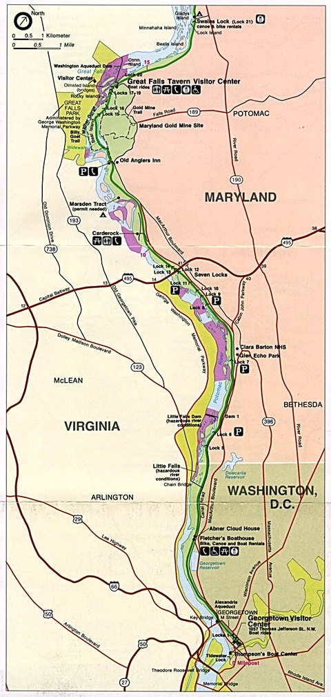 Parque histórico nacional del Canal Chesapeake-Ohio