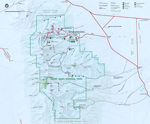 Great Basin National Park Map