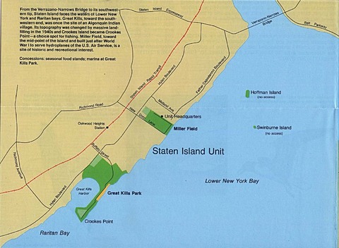 Mapa de Staten Island