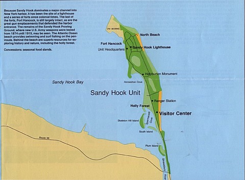 Sandy Hook, Área Nacional de Recreación Gateway