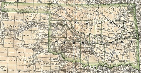 Territorio Indígena, Oklahoma 1884
