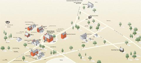 Schematic Map of Appomattox Court House