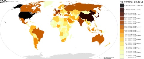 Countries by gross domestic product (GDP) per capita 