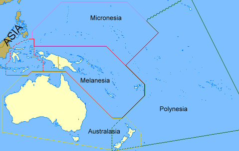 Regions of Oceania 