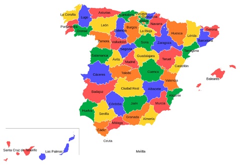 Provinces of Spain