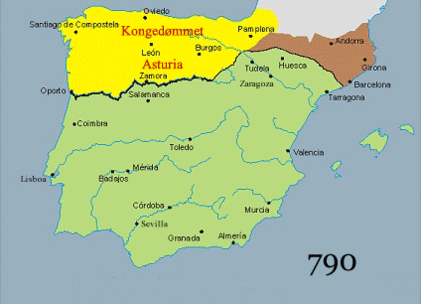 Reconquista o Conquista cristiana de la Península Ibérica, 790-1300