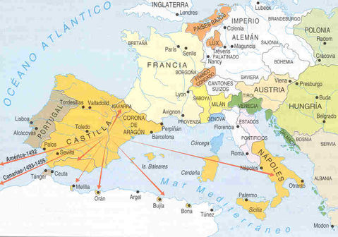 Política exterior de España con los Reyes Católicos